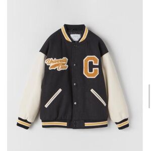 Zara Kids COMBINATION BOMBER JACKET